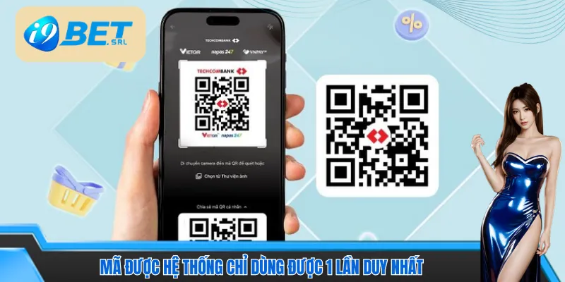 Cách Quét Mã QR I9bet - Giao Dịch Cực Nhanh, An Toàn 100% 5 Mã được hệ thống chỉ dùng được 1 lần duy nhất